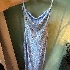 🩵Open back maxi dress🩵